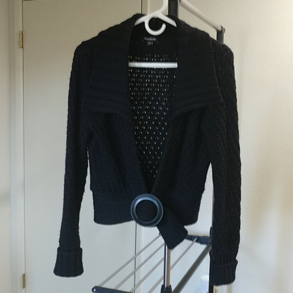 Bebe Cropped Cardigan